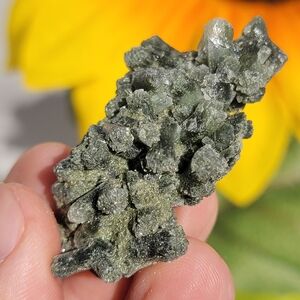 Prehnite Mineral Specimen from Boulemane, Morocco, with Natural Hole - 18.42 g